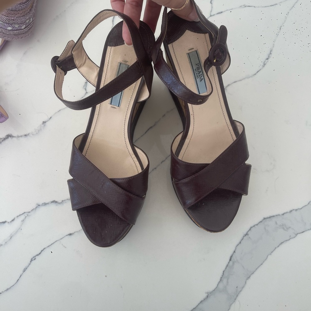 Gorgeous Prada sandals like New